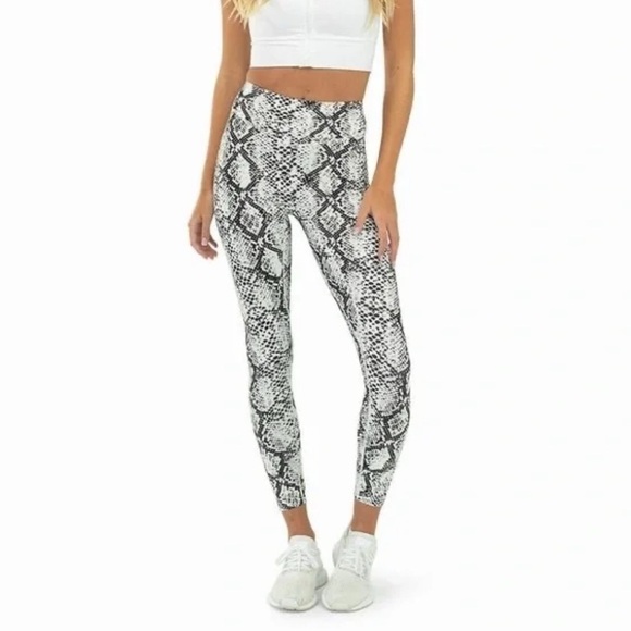 Balance Athletica/Vitality Ascend Kingdom Collection Python Leggings Size Small - Picture 1 of 6